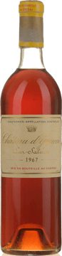 CHATEAU D'YQUEM 1er cru superieur, Sauternes 1967 Bottle image number 0