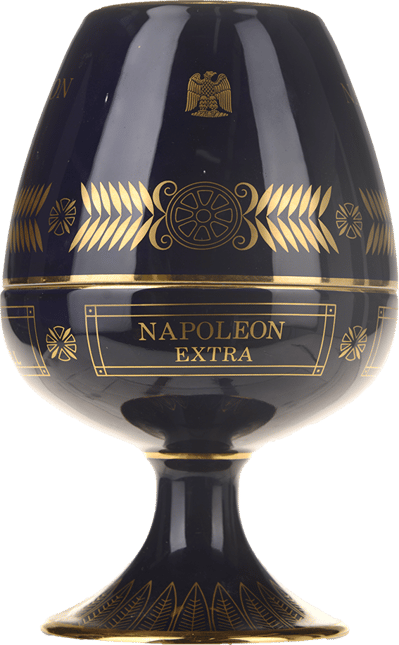 MARTELL Napoleon Extra Cognac, Limoges Porcelain Decanter NV