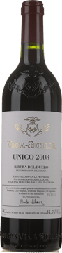 VEGA SICILIA Unico, Ribera del Duero 2008 Bottle image number 0