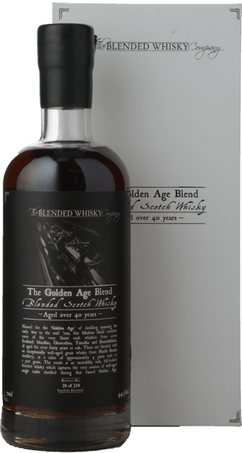 THE BLENDED WHISKY COMPANY The Golden Age Blend 44.3 ABV , Blended Whisky NV