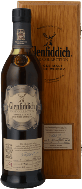 GLENFIDDICH Rare Collection 23 YO 54.6% , Scotland 1991
