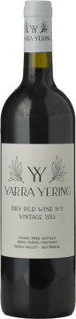 YARRA YERING Dry Red Wine No.2 Shiraz, Yarra Valley 2013 Bottle image number 0