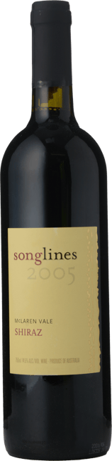 SONGLINES ESTATE Songlines Shiraz, McLaren Vale 2005