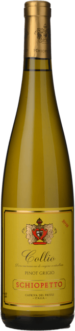 AZIENDA AGRICOLA MARIO SCHIOPETTO Pinot Grigio , Colli Orientali del Friuli DOC 2018