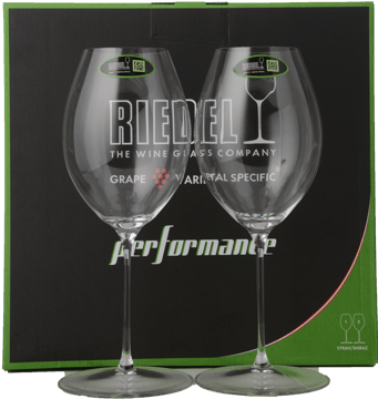 RIEDEL GLASSWARE Performance Syrah/Shiraz 2 Glass Set NV Set image number 0