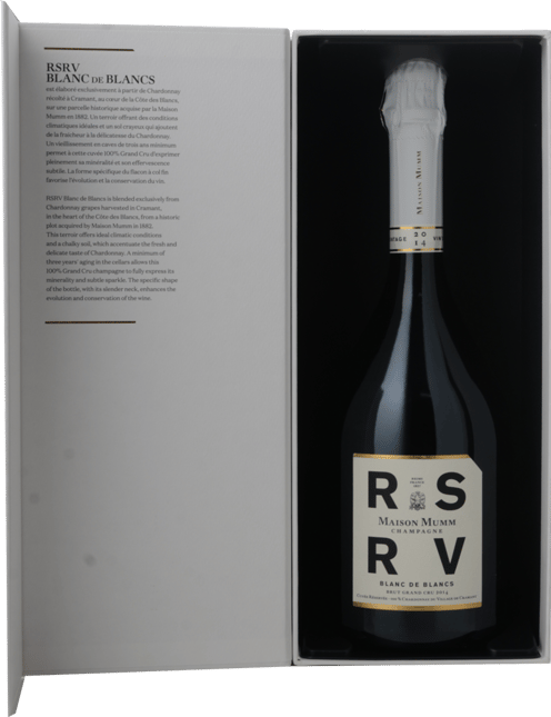 G.H.MUMM RSRV Blanc de Blanc, Champagne 2014