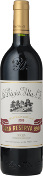 LA RIOJA ALTA Gran Reserva 890, Rioja 2005 Bottle image number 0