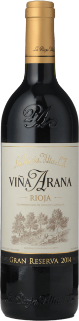LA RIOJA ALTA Gran Reserva Vina Arana, La Rioja DOCa 2014
