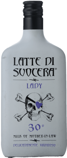 DISTILLERIA ZANIN Latte di Suocera Lady 30% ABV Liqueur, Italy NV
