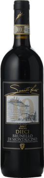 PERTIMALI SASSETTI Dieci , Brunello di Montalcino DOCG 2007 Bottle image number 0