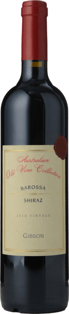 GIBSON Australian Old Vine Collection Shiraz, Barossa 2016