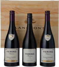 YERING STATION 3 Bottle Vertical Set 2017-2019 Reserve Shiraz Viognier, Yarra Valley MV Set