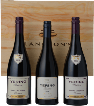 YERING STATION 3 Bottle Vertical Set 2017-2019 Reserve Shiraz Viognier, Yarra Valley MV Set image number 0