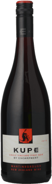 ESCARPMENT VINEYARD Kupe Pinot Noir, Martinborough 2018 Bottle image number 0