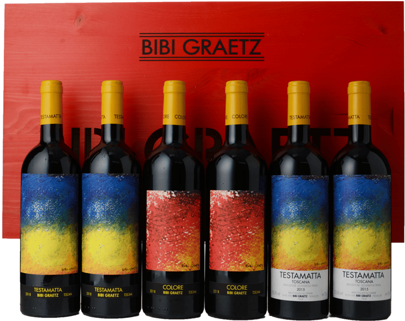 BIBI GRAETZ Limited Edition Red Case, Toscana IGT MV