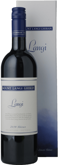 MOUNT LANGI GHIRAN VINEYARDS Langi Shiraz, Grampians 2019