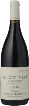 DOMAINE NICOLAS ROSSIGNOL 1er Cru Santenots, Volnay-Santenots 2018 Bottle image number 0