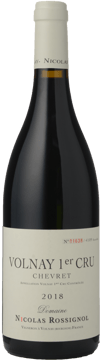 DOMAINE NICOLAS ROSSIGNOL Chevret 1er cru, Volnay 2018 Bottle image number 0