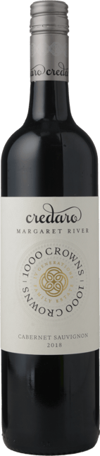 CREDARO WINES 1000 Crowns Cabernet Sauvignon, Margaret River 2018