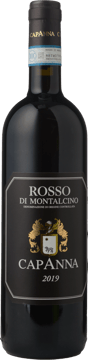 CAPANNA , Rosso di Montalcino DOC 2019 Bottle image number 0
