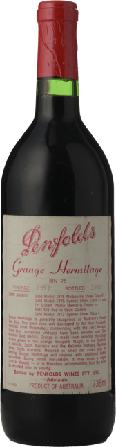 PENFOLDS Bin 95 Grange Shiraz, South Australia 1971 | Langton's Fine Wines