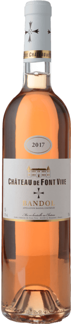 CHATEAU DE FONT VIVE Rose, Bandol 2017