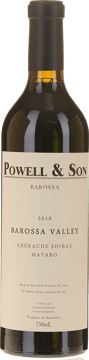 POWELL AND SON Grenache Shiraz Mataro, Barossa Valley 2016 Bottle image number 0