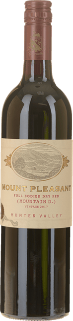 MOUNT PLEASANT Mountain D Full Bodied Dry Red, Hunter Valley 2017
