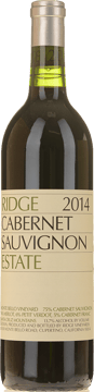 RIDGE VINEYARDS Cabernet Sauvignon, Santa Cruz Mountains 2014 Bottle image number 0