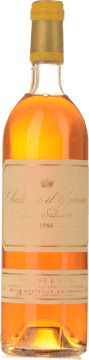 CHATEAU D'YQUEM 1er cru superieur, Sauternes 1986 Bottle image number 0