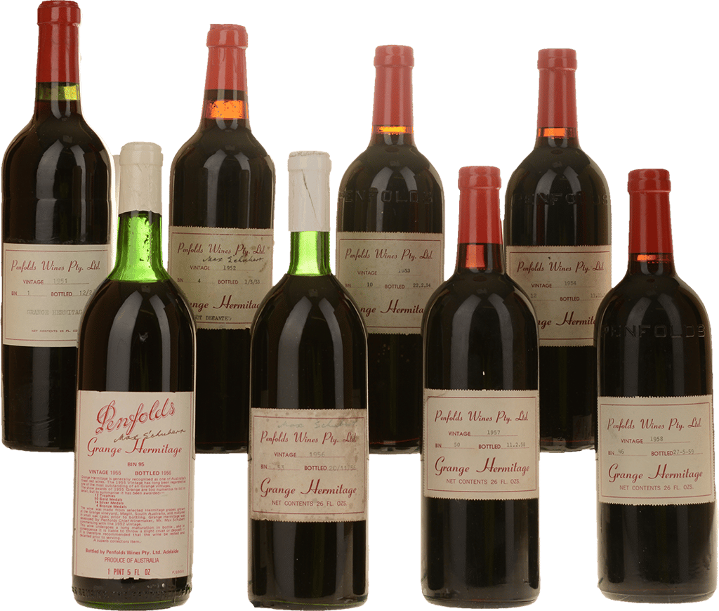 PENFOLDS Grange Set 1951-2015, South Australia MV
)