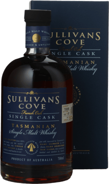 SULLIVANS COVE French Oak Barrel TD0300 47% ABV Single Malt Whisky, Tasmania NV 700ml image number 0