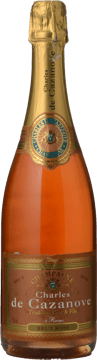 CHARLES DE CAZANOVE Brut Rose, Champagne NV Bottle image number 0