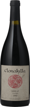 CLONAKILLA Shiraz Viognier, Canberra District 2003 Bottle image number 0