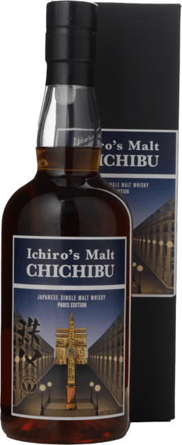 CHICHIBU WHISKY DISTILLERY Ichiro's Malt Paris Edition 52.8% abv Single Malt Whisky, Saitama Prefecture NV
