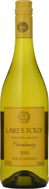 LAKE'S FOLLY Yellow Label Chardonnay, Hunter Valley 2010