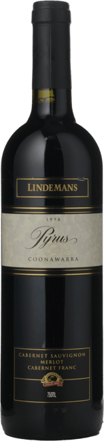 LINDEMANS Pyrus Cabernets, Coonawarra 1998