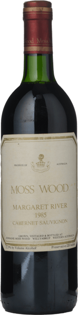MOSS WOOD Moss Wood Vineyard Cabernet Sauvignon, Margaret River 1985