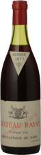 CHATEAU RAYAS Reserve, Chateauneuf-du-Pape 1971 Bottle
