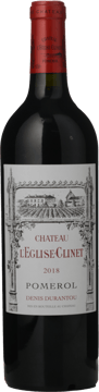 CHATEAU L'EGLISE CLINET, Pomerol 2018 Bottle image number 0