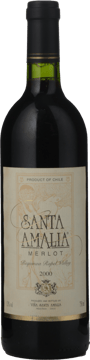 SANTA AMALIA Merlot, Valle del Rapel 2000 Bottle image number 0