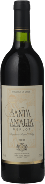 SANTA AMALIA Merlot, Valle del Rapel 2000 Bottle image number 0