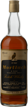 MORTLACH 40% ABV , Scotland 1938 Bottle image number 0