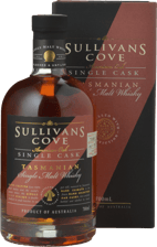 SULLIVANS COVE American Oak Single Cask TD0085 47.5% ABV Single Malt Whisky, Tasmania NV 700ml