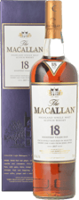 MACALLAN 18 Year Old Sherry Cask Matured Single Malt Whisky 43% ABV, The Highlands NV Bottle