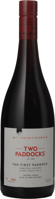 TWO PADDOCKS Proprietor's Reserve First Paddock Pinot Noir, Central ...