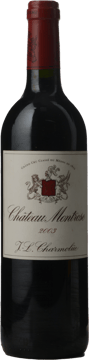 CHATEAU MONTROSE 2me cru classe, St-Estephe 2003 Bottle image number 0