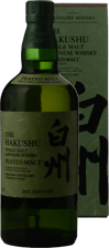 SUNTORY The Hakushu Peated malt 2021 Edition 48% ABV Single Malt Whisky, Japan NV 700ml