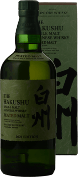 SUNTORY The Hakushu Peated malt 2021 Edition 48% ABV Single Malt Whisky, Japan NV 700ml image number 0