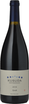KUSUDA Syrah, Martinborough 2016 Bottle image number 0
